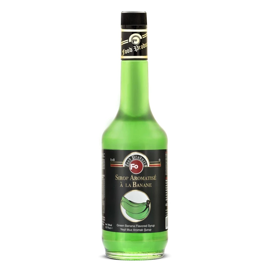 Fo Yeşil Muz Aromalı Kokteyl Şurup 700 ML